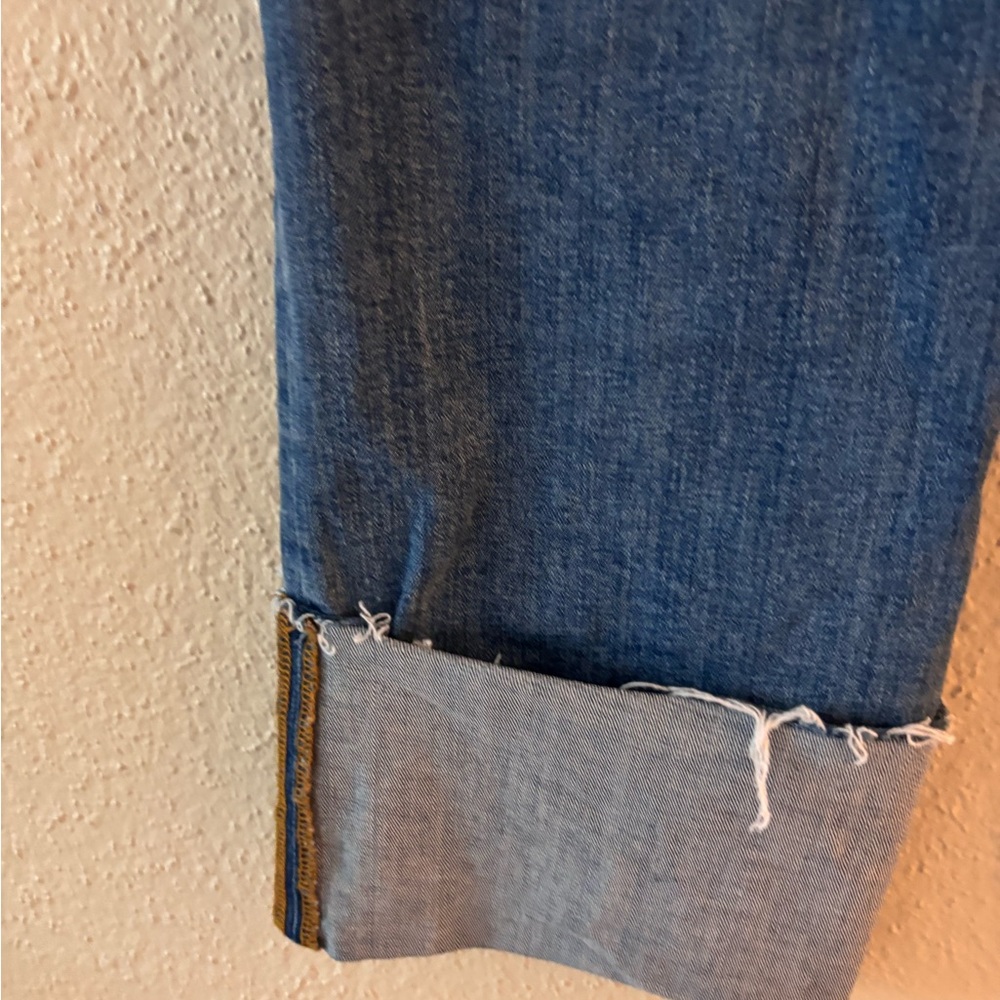 Pilcro Anthropologie The Scotie Cuffed High Rised Jeans 28 - Picture 9 of 14
